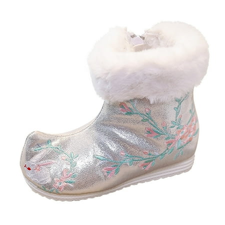 Kids Ankle Boots Warm Cotton Boots Embroidered Boots National Style Boots Princess Cotton Boots
Kids Ankle Boots Warm Cotton Boots Embroidered Boots National Style Boots Princess Cotton Boots