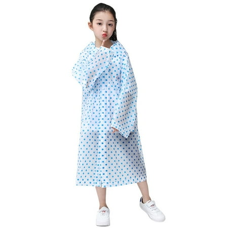 SANWOOD Children Raincoat Non-disposable Outdoor Hiking Travel Dot Hooded Children Kids Raincoat Poncho
SANWOOD Children Raincoat Non-disposable Outdoor Hiking Travel Dot Hooded Children Kids Raincoat Poncho