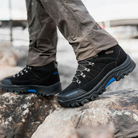 SQUARE HEAD Fashion Winter Men Lace-Up Outdoor Sport Shoes Keep Warm Mountaineering Boots Black 45
SQUARE HEAD Fashion Winter Men Lace-Up Outdoor Sport Shoes Keep Warm Mountaineering Boots Black 45