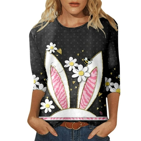 Cute Scrub Tops for Women Crewneck Funny Easter Day Tee Shirts Crewneck Cute Bunny Lightweight Loose Fit Tops
Cute Scrub Tops for Women Crewneck Funny Easter Day Tee Shirts Crewneck Cute Bunny Lightweight Loose Fit Tops