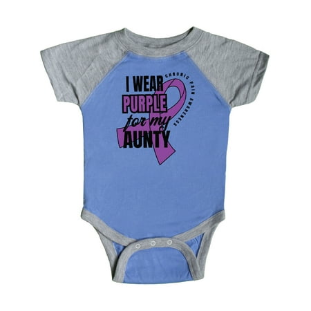 Inktastic Chronic Pain I Wear Purple For My Aunty Gift Baby Boy or Baby Girl Bodysuit
Inktastic Chronic Pain I Wear Purple For My Aunty Gift Baby Boy or Baby Girl Bodysuit