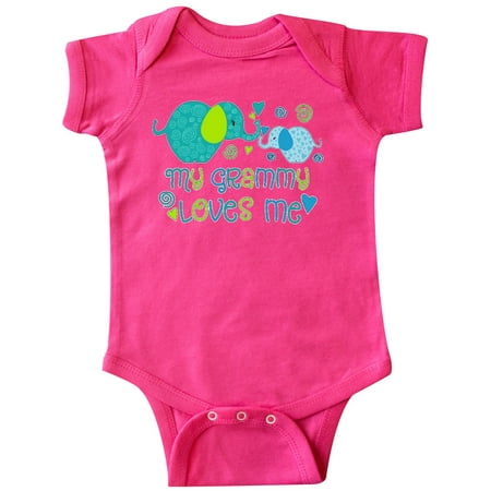 Inktastic My Grammy Loves Me- Cute Elephants Gift Baby Boy or Baby Girl Bodysuit
Inktastic My Grammy Loves Me- Cute Elephants Gift Baby Boy or Baby Girl Bodysuit