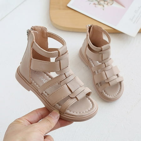 Huilaibazo Girls Sandals Kids Children Girls Open-Toed Princess Beach Shoes Soft-soled Non-slip Sandals
Huilaibazo Girls Sandals Kids Children Girls Open-Toed Princess Beach Shoes Soft-soled Non-slip Sandals
