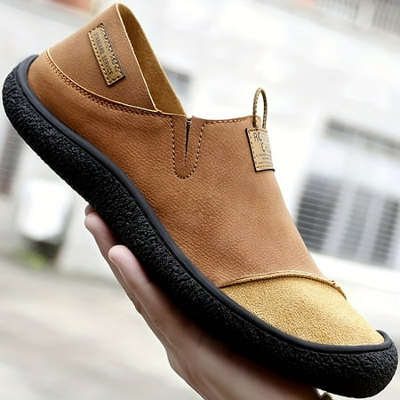 Men s low top slip on casual shoes with faux leather non slip durable outdoor walking shoes for all seasons
Men s low top slip on casual shoes with faux leather non slip durable outdoor walking shoes for all seasons