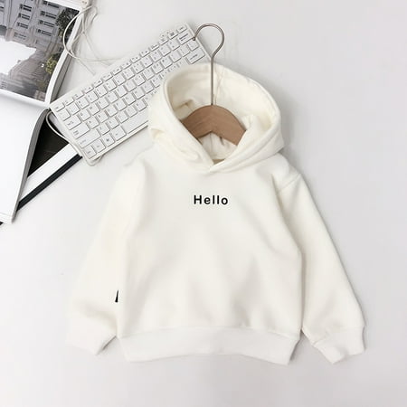 Yubatuo Toddler Infant Baby Kids Boys Girls Sweatshirt Hoodie Warm Winter Outdoors White 130
Yubatuo Toddler Infant Baby Kids Boys Girls Sweatshirt Hoodie Warm Winter Outdoors White 130