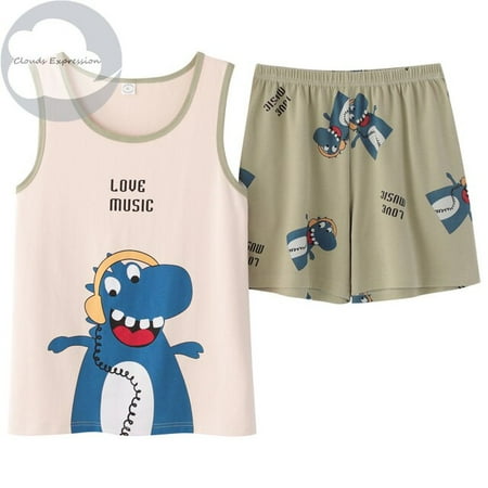 QWZNDZGR Summer Knitted Cotton Cartoon Pajamas Sets Women Pyjamas Sleepwear Nightwear Pijama Mujer Plus Size 3XL Shorts Pl Pants Homewear
QWZNDZGR Summer Knitted Cotton Cartoon Pajamas Sets Women Pyjamas Sleepwear Nightwear Pijama Mujer Plus Size 3XL Shorts Pl Pants Homewear