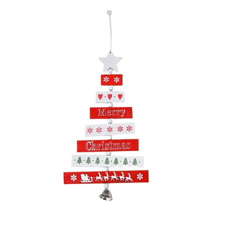 Kafei Christmas Pendants Printed Snowflake Christmas Tree Decoration