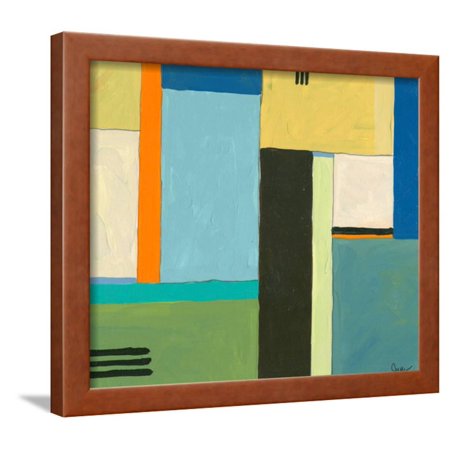 Blue Works Framed Print Wall Art By Jan Weiss