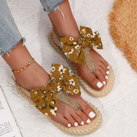 Cathalem Flip Flop Sandals for Women Wedge Popular Fashion Product Women Sandals Flip Flops Funny Shoes Outdoor Beach Slippers Shoes Yellow 8
Cathalem Flip Flop Sandals for Women Wedge Popular Fashion Product Women Sandals Flip Flops Funny Shoes Outdoor Beach Slippers Shoes Yellow 8
