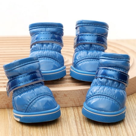Innerwin Cats Boots Animal Dog Shoes Pet Supplies Non-Slip Soles Paw Protector Warm Winter Snow Solid Color Fashion One Fixed Strap Running Dark Blue No 4
Innerwin Cats Boots Animal Dog Shoes Pet Supplies Non-Slip Soles Paw Protector Warm Winter Snow Solid Color Fashion One Fixed Strap Running Dark Blue No 4