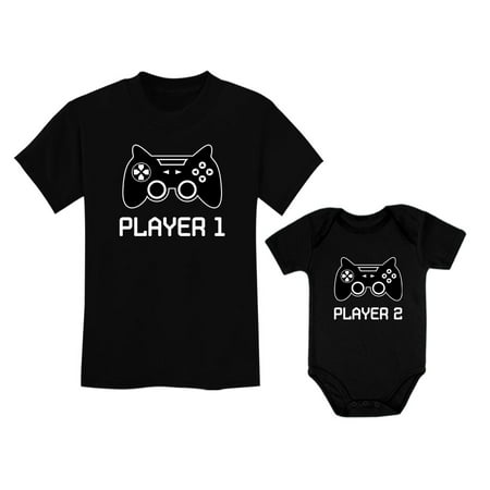Big Brother Little Brother Shirts Player 1 Player 2 Gamer Gaming Siblings Set Big Bro Black 4T / Lil Bro Black Newborn (0-3M)
Big Brother Little Brother Shirts Player 1 Player 2 Gamer Gaming Siblings Set Big Bro Black 4T / Lil Bro Black Newborn (0-3M)