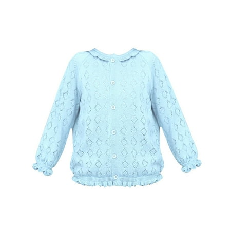 Generic Knitted Sweater for Baby Toddler Boys Girls Cardigan Sweater Autumn/Winter Solid Color Long Sleeve Knitted Jacket Party Birthday School(Blue 12-18 Months)
Generic Knitted Sweater for Baby Toddler Boys Girls Cardigan Sweater Autumn/Winter Solid Color Long Sleeve Knitted Jacket Party Birthday School(Blue 12-18 Months)
