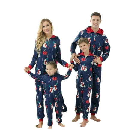 Huakaishijie Christmas Pajamas for Family Christmas Reindeer Pjs Snowman Print One Piece Jumpsuits
Huakaishijie Christmas Pajamas for Family Christmas Reindeer Pjs Snowman Print One Piece Jumpsuits