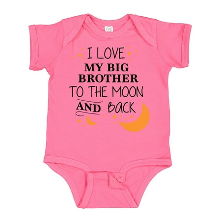 Inktastic I Love My Big Brother to the Moon and Back Gift Baby Boy or Baby Girl Bodysuit
Inktastic I Love My Big Brother to the Moon and Back Gift Baby Boy or Baby Girl Bodysuit