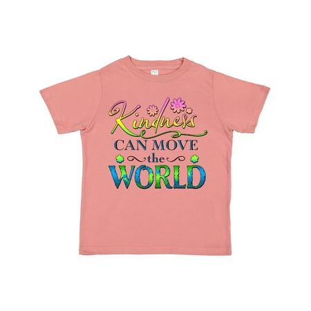 Inktastic Kindness Can Move the World- with flowers Gift Toddler Boy or Toddler Girl T-Shirt
Inktastic Kindness Can Move the World- with flowers Gift Toddler Boy or Toddler Girl T-Shirt