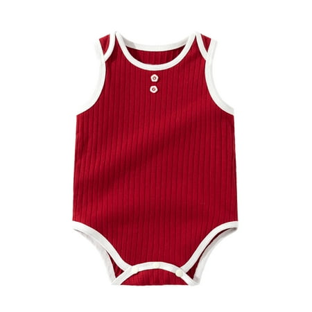 B91xZ Girl Outfits Baby Girls Solid Spring Summer Ribbed Sleeveless Romper Bodysuit Clothes (Sizes 3-6 Months)
B91xZ Girl Outfits Baby Girls Solid Spring Summer Ribbed Sleeveless Romper Bodysuit Clothes (Sizes 3-6 Months)