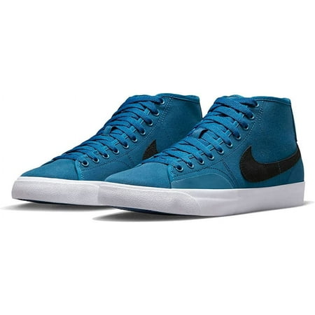 NIKE SB BLZR COURT MID PREMIUM SKATEBOARD TRAINERS MEN SHOES BLUE SIZE 11 NEW