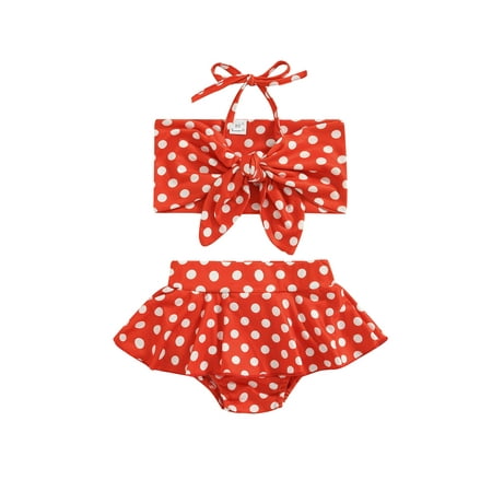 Canrulo Lovely Kids Girls Clothes 2pcs Polka Dot Printed Strapless Bowknot Vest Tops+Shorts Sets Red 12-18 Months
Canrulo Lovely Kids Girls Clothes 2pcs Polka Dot Printed Strapless Bowknot Vest Tops+Shorts Sets Red 12-18 Months