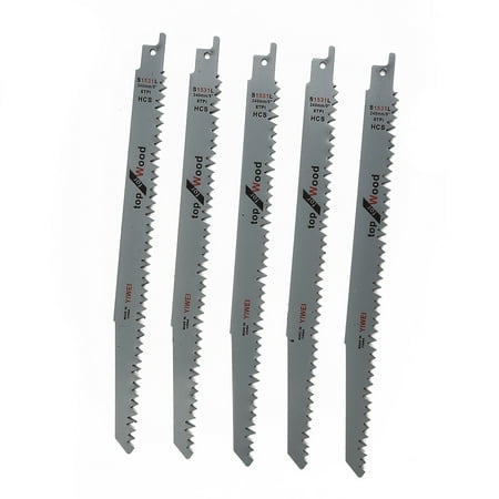 Goodhd 1/3/5Pcs Reciprocating Saw Blades For Woodworking Saber Saw Blades S1531L