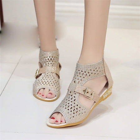Tejiojio Womens Sandals Clearance Women Wedge Fish Mouth Pumps Sexy Hollow Out Shoes
Tejiojio Womens Sandals Clearance Women Wedge Fish Mouth Pumps Sexy Hollow Out Shoes