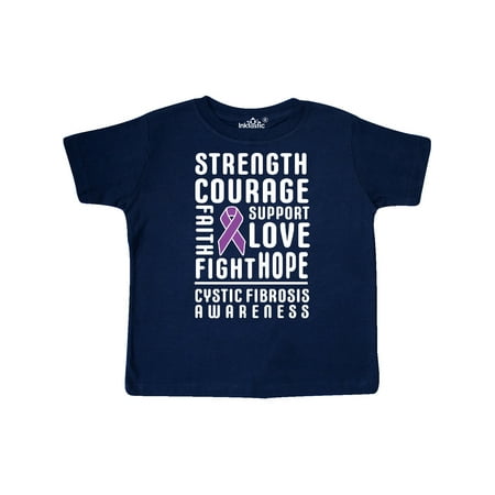 Inktastic Cystic Fibrosis Awareness Strength Courage Support Gift Toddler Boy or Toddler Girl T-Shirt
Inktastic Cystic Fibrosis Awareness Strength Courage Support Gift Toddler Boy or Toddler Girl T-Shirt