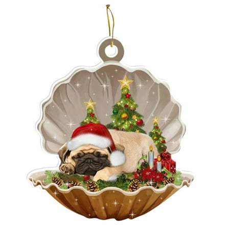 Weerihhol Decorative Chain for Hanging Lights In Pearl Scene-Sleeping Ornament Christmas In A Sleeping Christmas Dog
Weerihhol Decorative Chain for Hanging Lights In Pearl Scene-Sleeping Ornament Christmas In A Sleeping Christmas Dog