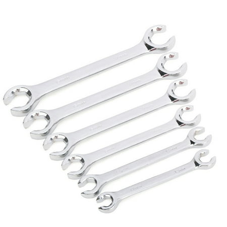 Feiruifan 6Pcs Fix Tubing Wrench High Hardness Wide Use Durable Dual-head Oil Pipe Open Wrench for Car Repair
Feiruifan 6Pcs Fix Tubing Wrench High Hardness Wide Use Durable Dual-head Oil Pipe Open Wrench for Car Repair