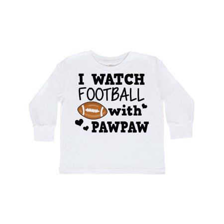 Inktastic I Watch Football with My Pawpaw Gift Toddler Boy Girl Long Sleeve T-Shirt
Inktastic I Watch Football with My Pawpaw Gift Toddler Boy Girl Long Sleeve T-Shirt