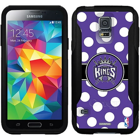Sacramento Kings Polka Dots Design on OtterBox Commuter Series Case for Samsung Galaxy S5