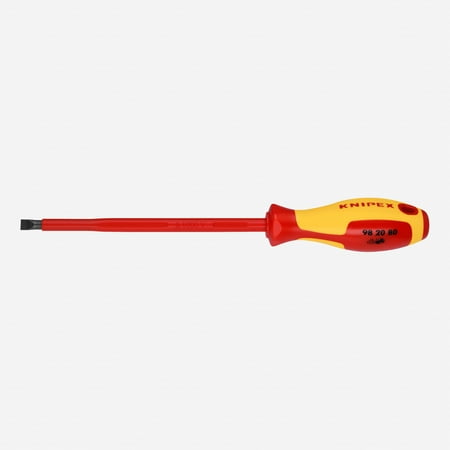 Knipex 98-20-80 Insulated 8.0mm Slotted Screwdriver