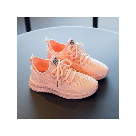 Fangasis Children Sport Shoe Waterproof Sneakers Breathable Running Shoes Girls Flats Jogging Nonslip Lace Up Trainers Pink 10C
Fangasis Children Sport Shoe Waterproof Sneakers Breathable Running Shoes Girls Flats Jogging Nonslip Lace Up Trainers Pink 10C