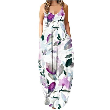 YanHoo Women s Casual Loose Sundress Long Dress Sleeveless Split Maxi Dresses Summer Beach Dress with Pockets
YanHoo Women s Casual Loose Sundress Long Dress Sleeveless Split Maxi Dresses Summer Beach Dress with Pockets