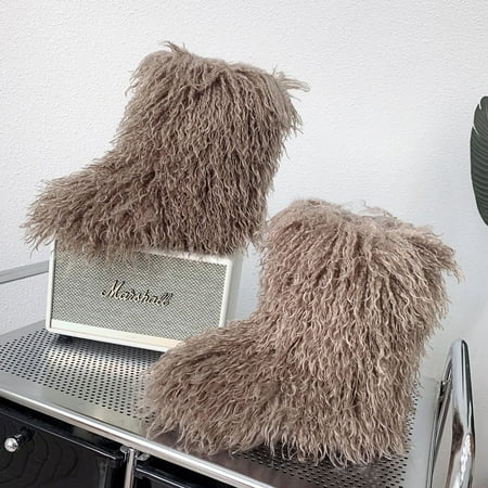 Aimey Chic Harajuku Y2K Girls Winter Snow Boots - Fluffy Furry Fur Lotita Boot Shoes
Aimey Chic Harajuku Y2K Girls Winter Snow Boots - Fluffy Furry Fur Lotita Boot Shoes