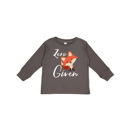 Inktastic Zero Fox Given Gift Toddler Boy or Toddler Girl Long Sleeve T-Shirt
Inktastic Zero Fox Given Gift Toddler Boy or Toddler Girl Long Sleeve T-Shirt