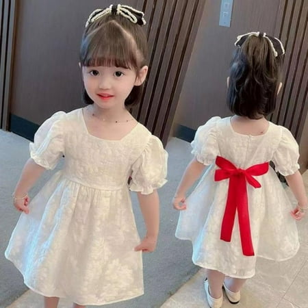 Lovebay Baby Girl Tutu Dress Summer Puff Sleeve Princess Birthday Party Dresses Flower Bow Sundress 1-5 Years
Lovebay Baby Girl Tutu Dress Summer Puff Sleeve Princess Birthday Party Dresses Flower Bow Sundress 1-5 Years