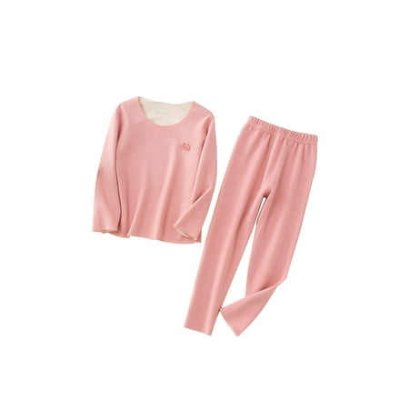 TureClos Children Pajamas Set Portable Unisex Long Sleeve Round Neck Warm Keeping Winter Household Dorm Sleepwear Underwear Clothes Pink 120cm
TureClos Children Pajamas Set Portable Unisex Long Sleeve Round Neck Warm Keeping Winter Household Dorm Sleepwear Underwear Clothes Pink 120cm