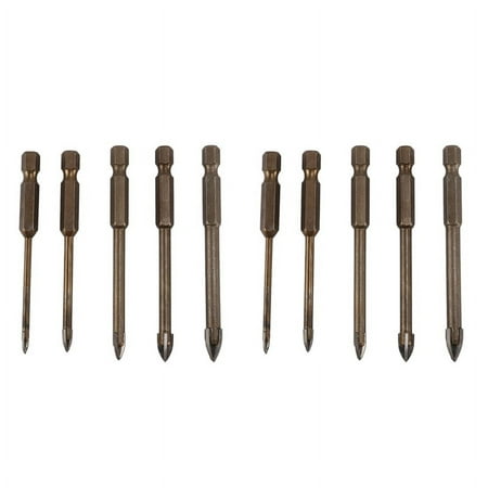 10 Pcs Efficient Universal Drilling Tool Multifunctional Triple-Cornered Drill Bit Set (3/4/5/6/8mm)
10 Pcs Efficient Universal Drilling Tool Multifunctional Triple-Cornered Drill Bit Set (3/4/5/6/8mm)