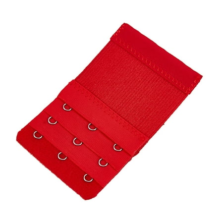 TureClos Extension Strap Bra Extenders 3 Rows 3 Hooks Women Accessories Multicolor Lengthened Back Replacement Intimates Underwear red
TureClos Extension Strap Bra Extenders 3 Rows 3 Hooks Women Accessories Multicolor Lengthened Back Replacement Intimates Underwear red