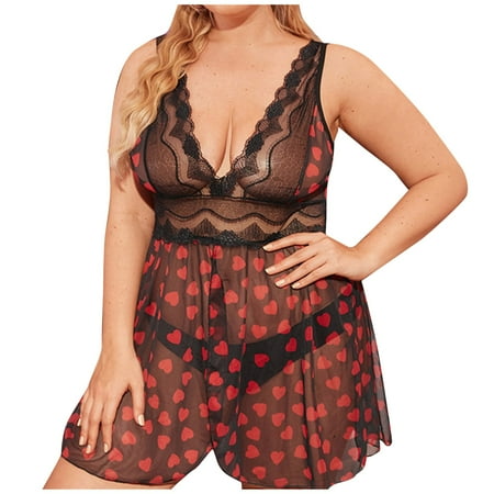 Sngxgn Women Lingerie Front Closure Lace Chemise V Neck Ruffle Nightgown Sleepwear Fishnet Lingerie Black 2XL
Sngxgn Women Lingerie Front Closure Lace Chemise V Neck Ruffle Nightgown Sleepwear Fishnet Lingerie Black 2XL