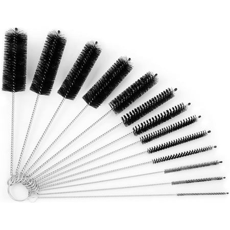 Nylon Cleaning Brushes 13-Piece Set - Milk Hose Brushes Dishwasher Safe - Elastic Hose Brushes for the Smallest Openings - Straw Brush
Nylon Cleaning Brushes 13-Piece Set - Milk Hose Brushes Dishwasher Safe - Elastic Hose Brushes for the Smallest Openings - Straw Brush