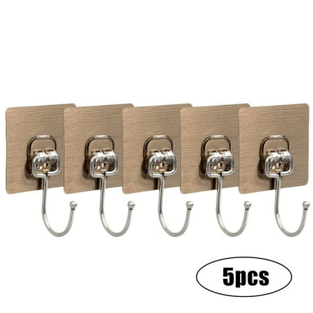 5PCS Wall Hooks Strong Self Adhesive Door Kitchen Bathroom Suction Cup Hooks
5PCS Wall Hooks Strong Self Adhesive Door Kitchen Bathroom Suction Cup Hooks