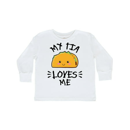 Inktastic My Tia Loves Me with Taco Illustration Gift Toddler Boy or Toddler Girl Long Sleeve T-Shirt
Inktastic My Tia Loves Me with Taco Illustration Gift Toddler Boy or Toddler Girl Long Sleeve T-Shirt