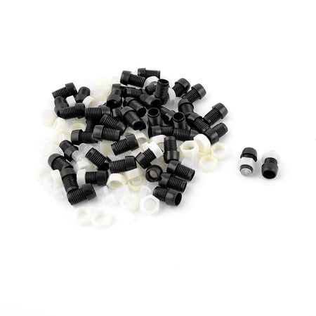 50 Pcs Spacer Insert 5mm Plastic Diode Holders Bezel Replacements