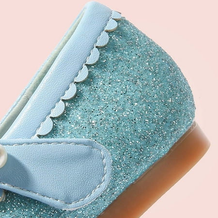 LYCAQL Children s Leather Shoes Female Spring and Autumn Princess Shoes Glitter Pink Blue Flat Single Girls Summer Shoes Size 1 (Sky Blue 11 Little Child)
LYCAQL Children s Leather Shoes Female Spring and Autumn Princess Shoes Glitter Pink Blue Flat Single Girls Summer Shoes Size 1 (Sky Blue 11 Little Child)