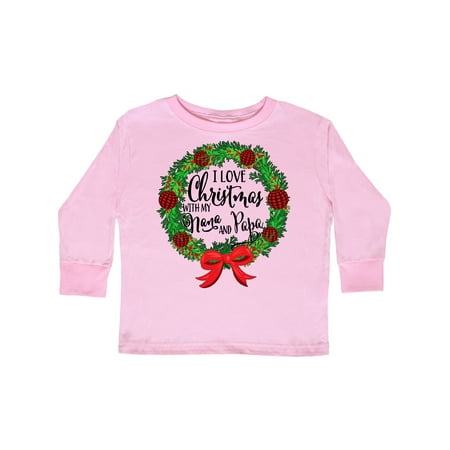 Inktastic I Love Christmas with My Nana and Papa Wreath Gift Toddler Boy or Toddler Girl Long Sleeve T-Shirt
Inktastic I Love Christmas with My Nana and Papa Wreath Gift Toddler Boy or Toddler Girl Long Sleeve T-Shirt