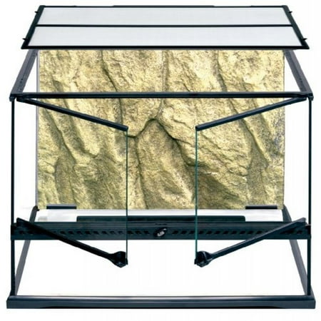 Exo Terra Glass Terrarium Tank, 24 by 18 by 18-Inch