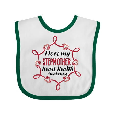 Inktastic I Love My Stepmother Heart Health Awareness Gift Baby Boy or Baby Girl Bib
Inktastic I Love My Stepmother Heart Health Awareness Gift Baby Boy or Baby Girl Bib