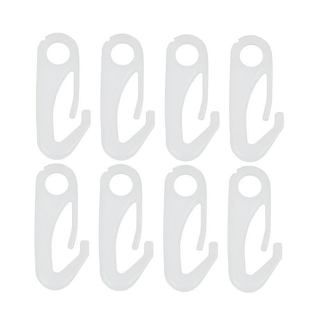 8 Pcs Heavy Duty Flagpole Snap Hook Clips Flag Pole Attachment Durable Nylon Accessory Outdoor Flagpole Accessories PP Hook Buckle (White)
8 Pcs Heavy Duty Flagpole Snap Hook Clips Flag Pole Attachment Durable Nylon Accessory Outdoor Flagpole Accessories PP Hook Buckle (White)