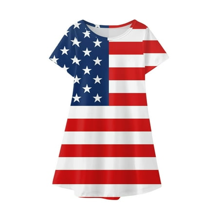 Toddler Girl s Summer Dresses Toddler Kids Baby Girls Independence Day Fashion Cute Short Sleeve Star Print Dress Summer Dresses for Toddler
Toddler Girl s Summer Dresses Toddler Kids Baby Girls Independence Day Fashion Cute Short Sleeve Star Print Dress Summer Dresses for Toddler