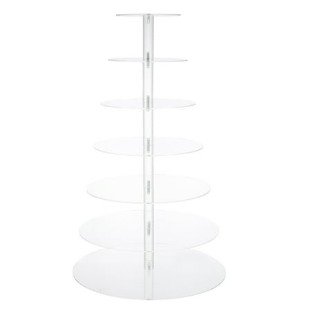 NUOLUX 1 Set Transparent Cake Stand Party Cake Display Stand 7-layer Cake Display Rack
NUOLUX 1 Set Transparent Cake Stand Party Cake Display Stand 7-layer Cake Display Rack